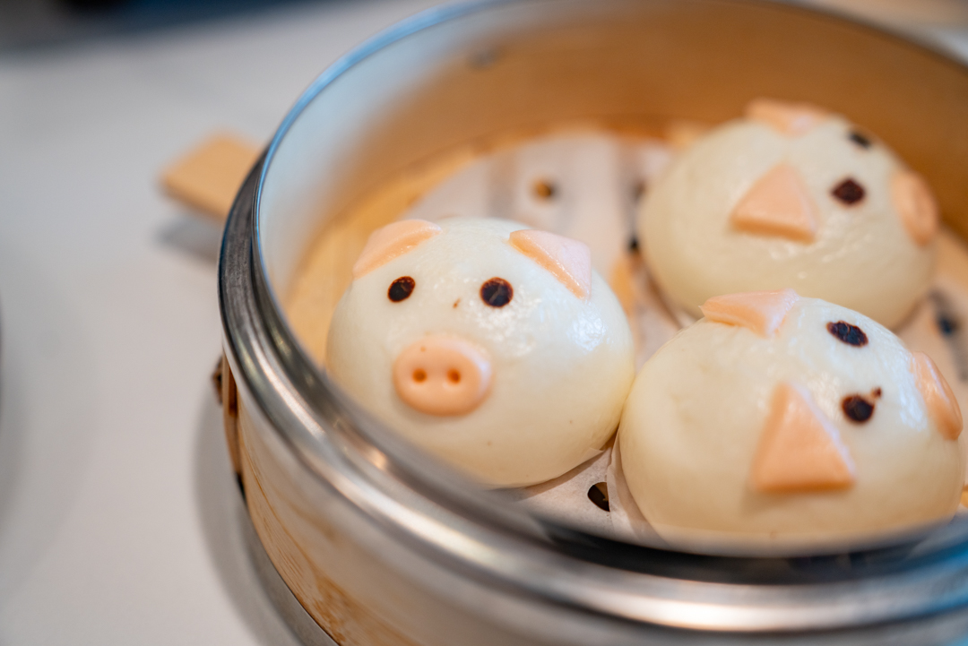 dumplings in shape of pig