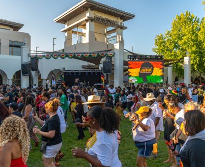 2025 Brentwood Juneteenth - people dancing and enjoying performances