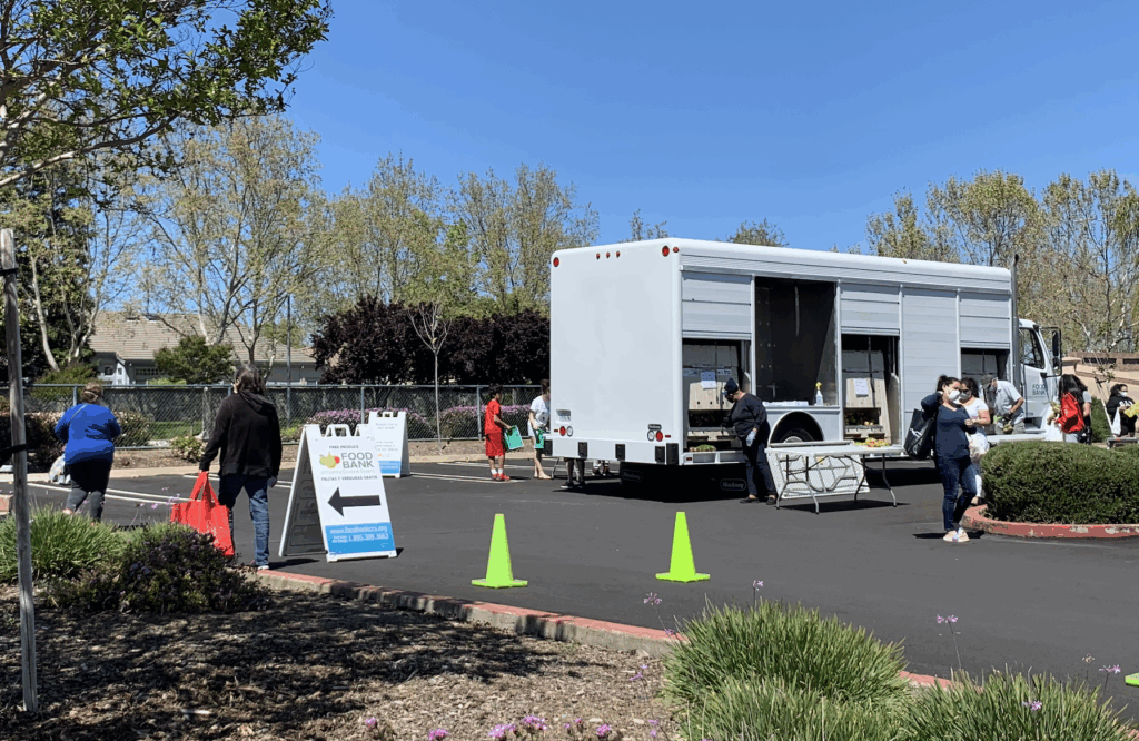 Contra Costa Food Bank Truck