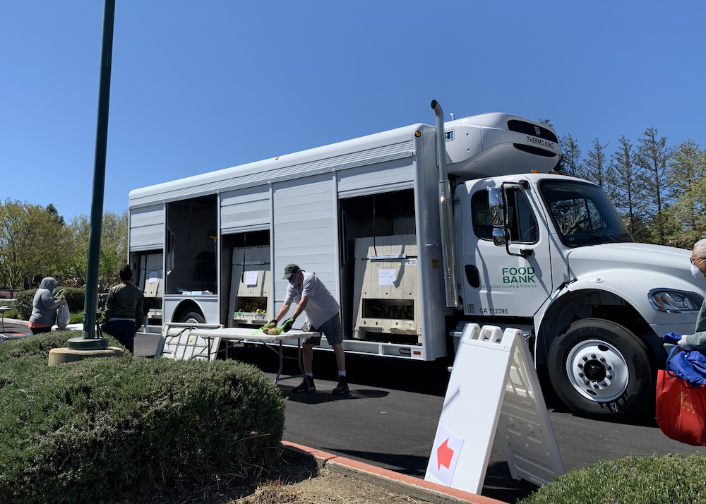 Contra Costa Food Bank Truck