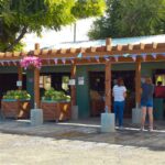 front of farm stand