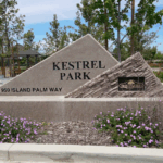 Kestrel Park Sign
