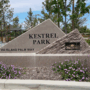Kestrel Park Sign