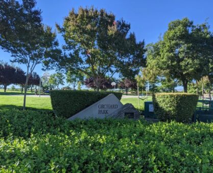 Orchard Park sign