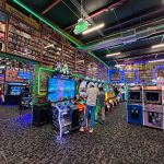 Next Level Pinball Museum - various arcade and pinball machines decorated with different video game memorabilia