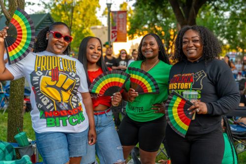 2025 Brentwood Juneteenth celebration - people enjoying the event
